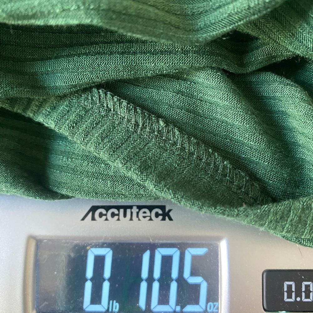 Modcloth Green Backless Ribbed Dress - Picture 8 of 8